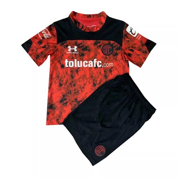 Camiseta Toluca 1ª Niño 2021/22 Rojo